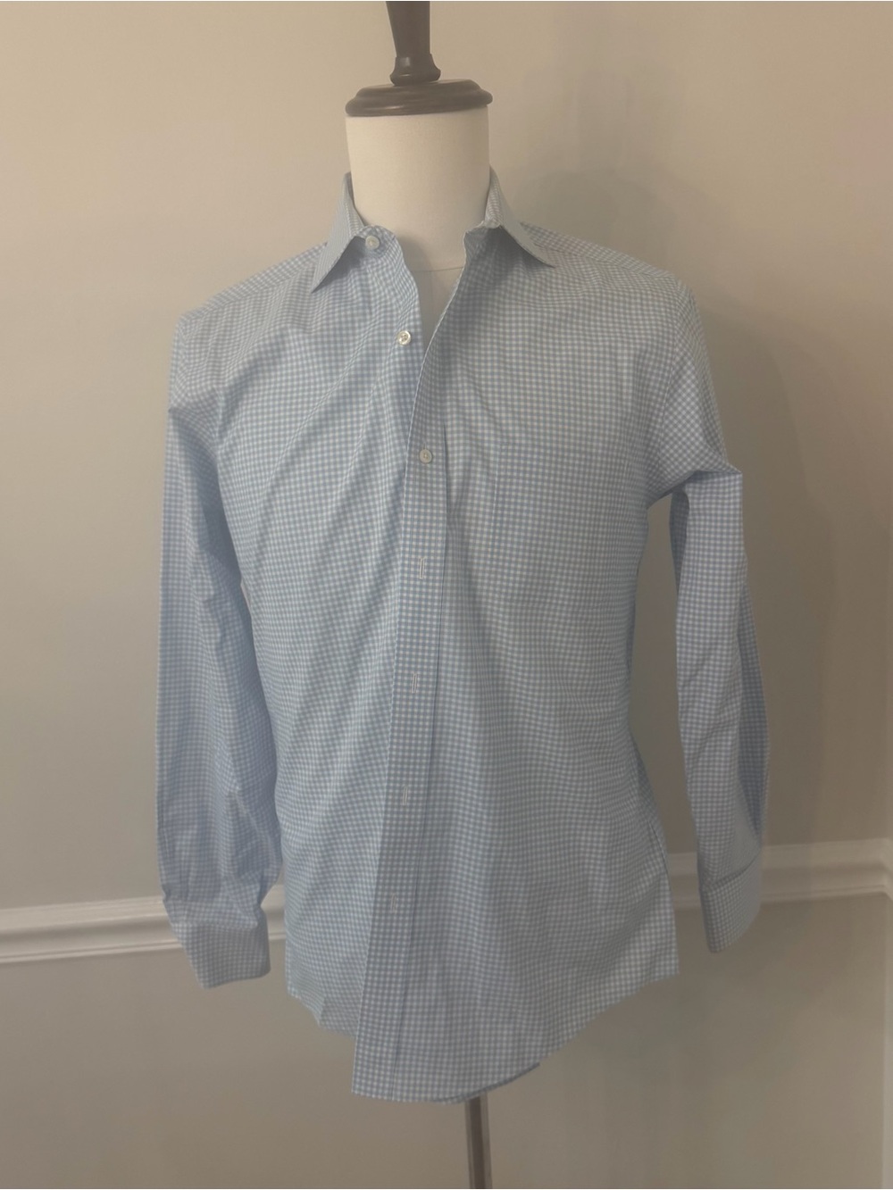 Brooks Brothers blue dress shirt- Size 14 1/2 x 32